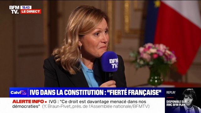 Pour Yaël Braun-Pivet (présidente de l’Assemblée nationale), il faut aller plus vite sur l'égalité hommes-femmes