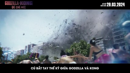 GODZILLA X KONG "Godzilla fait une sieste dans le Colisée" Bande Annonce (2024)