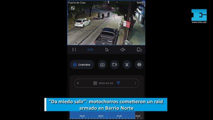 "Da miedo salir": motochorros cometieron un raid armado en un barrio de La Plata