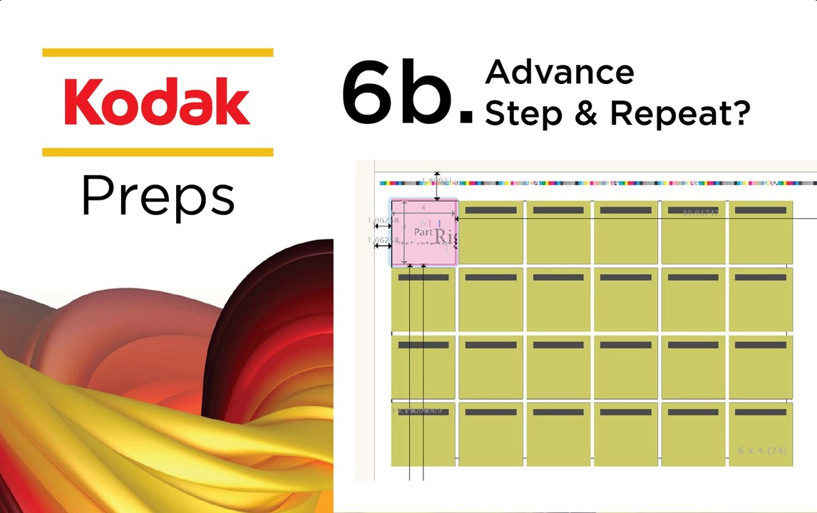 06b How to use Step and Repeat Advance