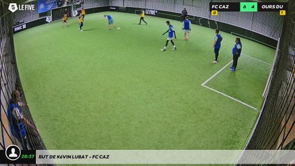 But de Kévin Lubat - FC CAZ