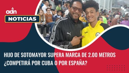 Hijo de Javier Sotomayor supera la marca de los dos metros en España