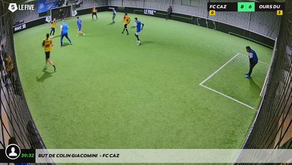 But de Colin Giacomini  - FC CAZ