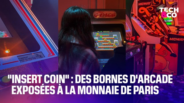 Insert Coin : des bornes d'arcade cultes exposées à la Monnaie de Paris
