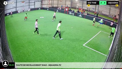 Faute de nicolas bigot dias - SQUADRA FC