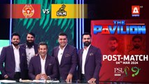 The Pavilion | Islamabad United vs Peshawar Zalmi (Post-Match) Expert Analysis | 4 March 2024 | PSL9
