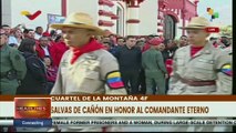 Venezuelan people rally to commemorate the legacy of Commander Hugo Chavez