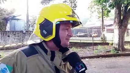 Incêndio destrói casa de trabalhador no Jardim Panorama