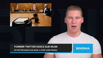 Former Twitter Executives Sue Musk, X Corp, Citing Unjust Termination