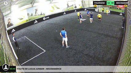 Faute de Lucas JUNGER - RECOMMERCE