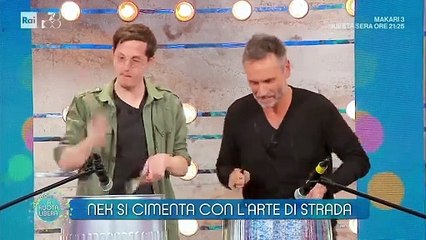 ANDREA SPADA E NEK  A CON NOI A RUOTA LIBERA SU RAI UNO