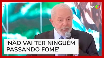 Lula promete acabar com a fome no Brasil até o fim de seu mandato: 'Compromisso'