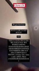 Ryan García publica ALARMANTE VIDEO y PREOCUPA a sus seguidores