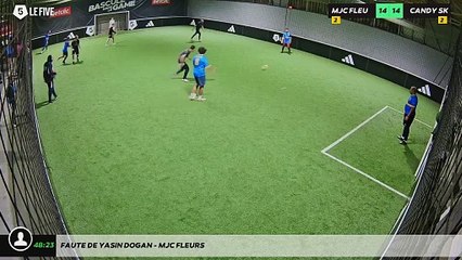 Faute de Yasin Dogan - MJC FLEURS