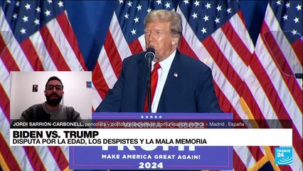 Jordi Sarrión-Carbonell: 'La edad de Biden y Trump le está pasando factura a sus candidaturas'