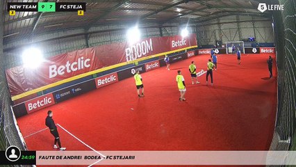 Faute de ANDREI	 BODEA  - FC STEJARII