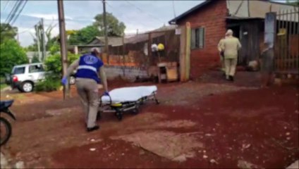 Download Video: Idoso tem suspeita de fratura no fêmur após cair em casa no Bairro Cataratas