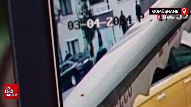 Gümüşhane’de el freni çekilmeyen cip 10 metrelik duvardan uçtu