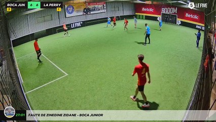 Faute de zinedine zidane - BOCA JUNIOR