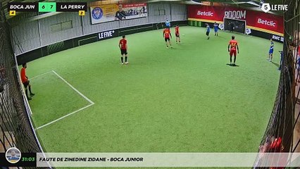 Faute de zinedine zidane - BOCA JUNIOR