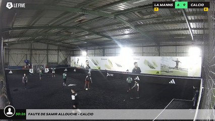 Faute de Samir Allouche - CALCIO