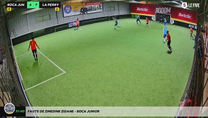 Faute de zinedine zidane - BOCA JUNIOR