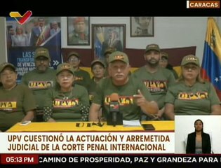 Partido UPV rechaza arremetida judicial de la Corte Penal Internacional contra Venezuela