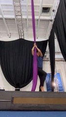 Aerial Silks Skill Demo