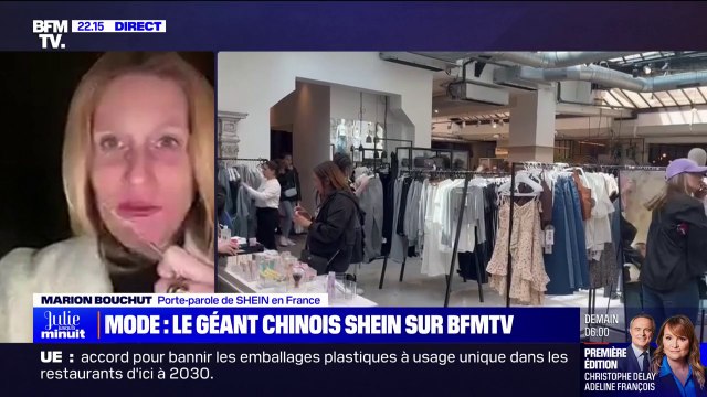 Malus sur la fast fashion : Ce sont les consommateurs qui vont souffrir de cette proposition de loi , affirme Marion Bouchut (porte-parole de SHEIN en France)