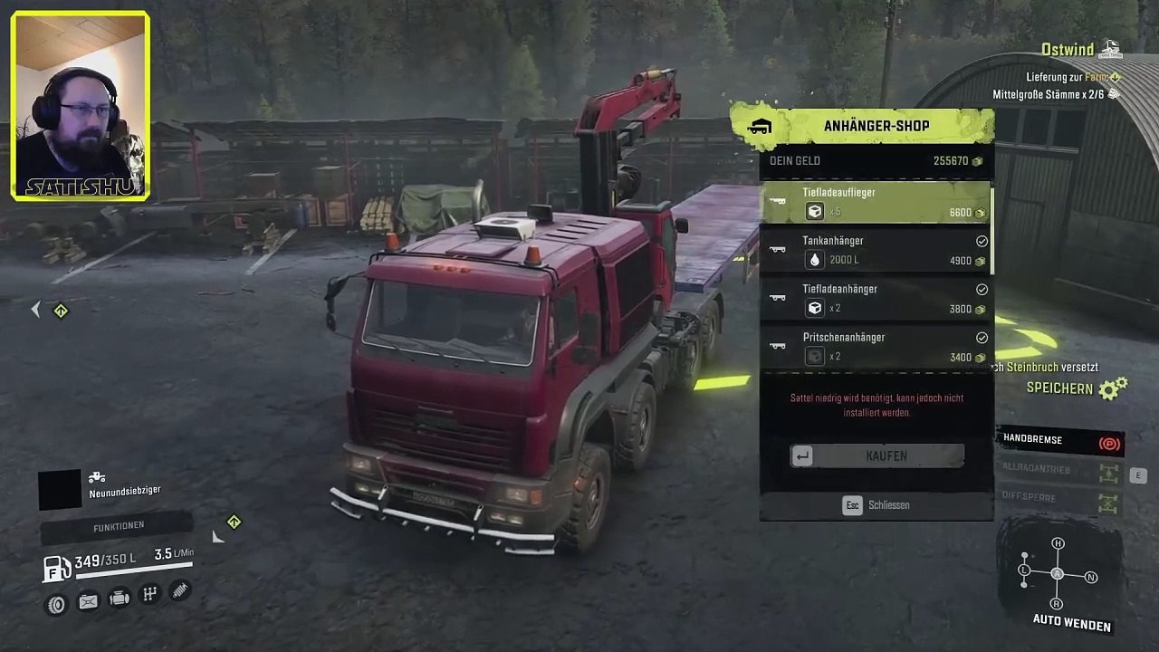 Wenn 1 Holzanhänger nicht genug ist… SnowRunner #364