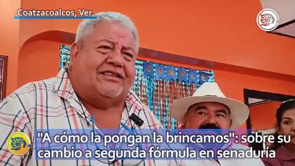 "A cómo la pongan la brincamos": Manuel Huerta sobre su cambio a segunda fórmula en senaduría
