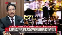 El Gobierno culpa a bloqueadores por la cancelación del concierto de Luis Miguel
