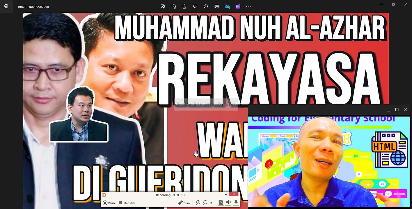 MUHAMMAD NUH AL-AZHAR JUGA REKAYASA VIDEO CCTV 1 DI GUERIDON SERVICE
