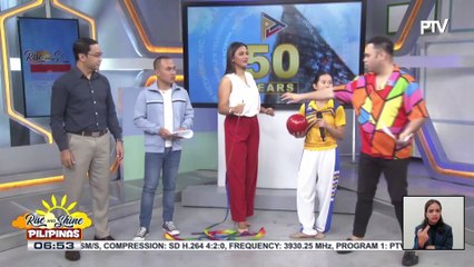 Alamin ang iba't ibang rhythmic gymnastic movements this Tuesday tutorials