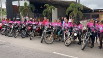 Mulheres motociclistas encaram aventuras nas trilhas da zona rural de Cajazeiras: “Somos a força”