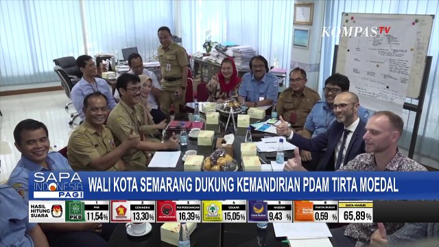 Jadi Pilot Project, Wali Kota Semarang Dukung Kemandirian PDAM Tirta Moedal