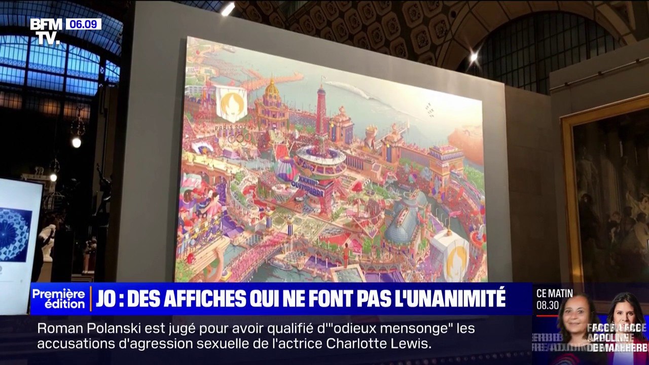 Paris 2024: les affiches des Jeux olympiques et paralympiques dévoilées