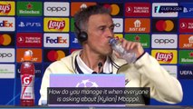 Enrique explains his formula to combat Mbappé questions