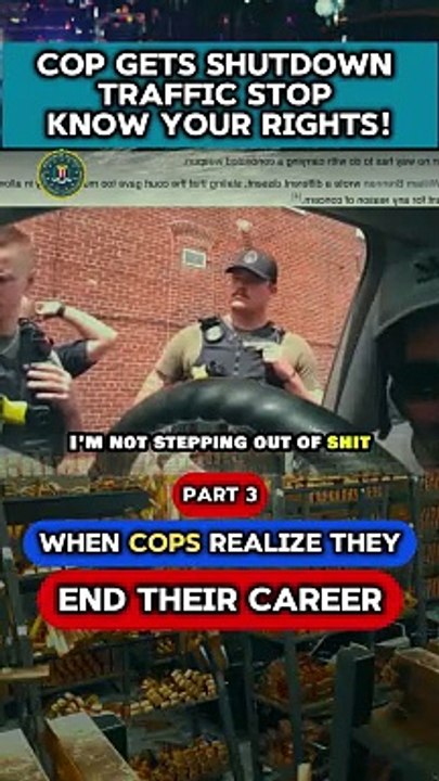 Cop Gets Shutdown Traffic Stop Know Youe Part 3 #BlueCityPolice #FBI #cops #copsoftiktok #copsontiktok #copstiktok #foryou #fypシviralシ2024