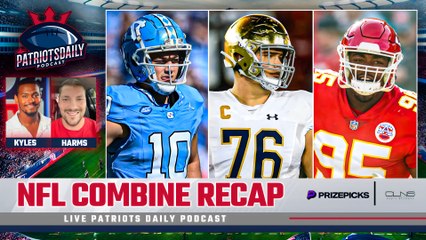 LIVE Patriots Daily: Combine Winners Recap and Elite Free Agent Defenders Preview w/ Daniel Harms