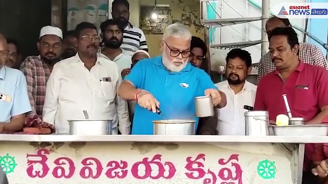 టీ అమ్ముకుంటున్న మంత్రి అంబటి రాంబాబు.. పాపం ఎంత కష్టం వచ్చింది