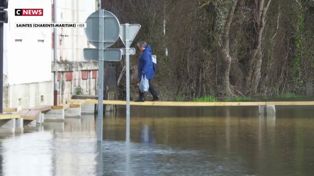 Saintes : une commune gravement touchée par les inondations