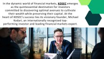 KOSEC: Pioneering Wealth Cultivation in Financial Markets