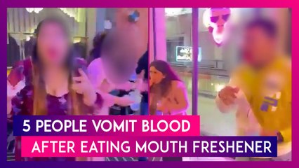 Five People Fall Sick As They Vomit Blood After Eating Mouth Freshener At Restaurant In Gurugram