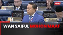 Dakwa PM korup: MP Tasek Gelugor mohon maaf