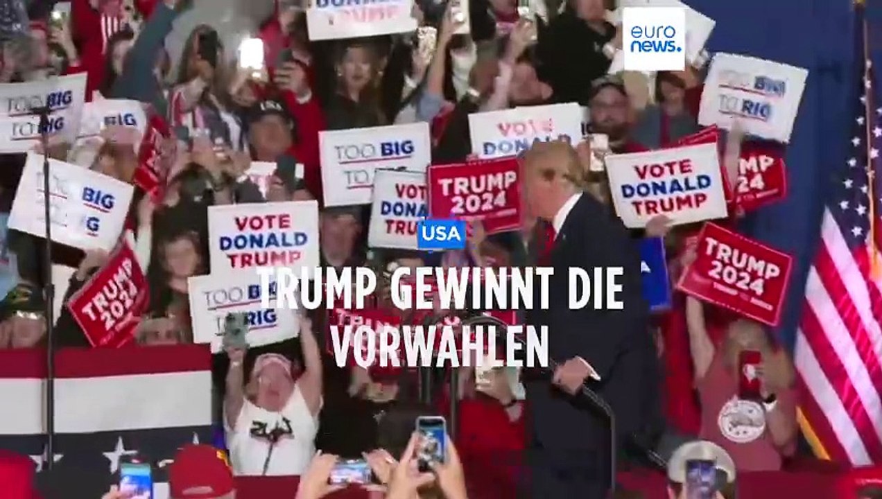 Vor Super Tuesday siegt Trump in North Dakota