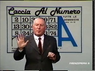Rete A - Telenazione - Promo Caccia al numero  Silvio Gigli 1981