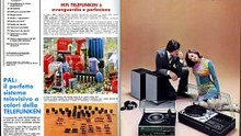Telefunken edizione 1975 Catalogo Telefunken per il mercato italiano.