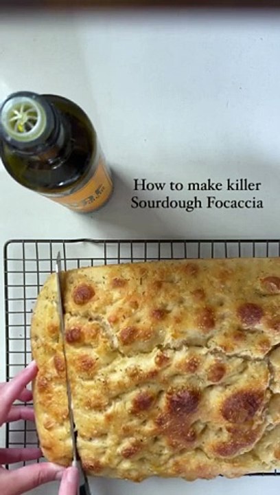 How to make Focaccia bread __recipe in Description