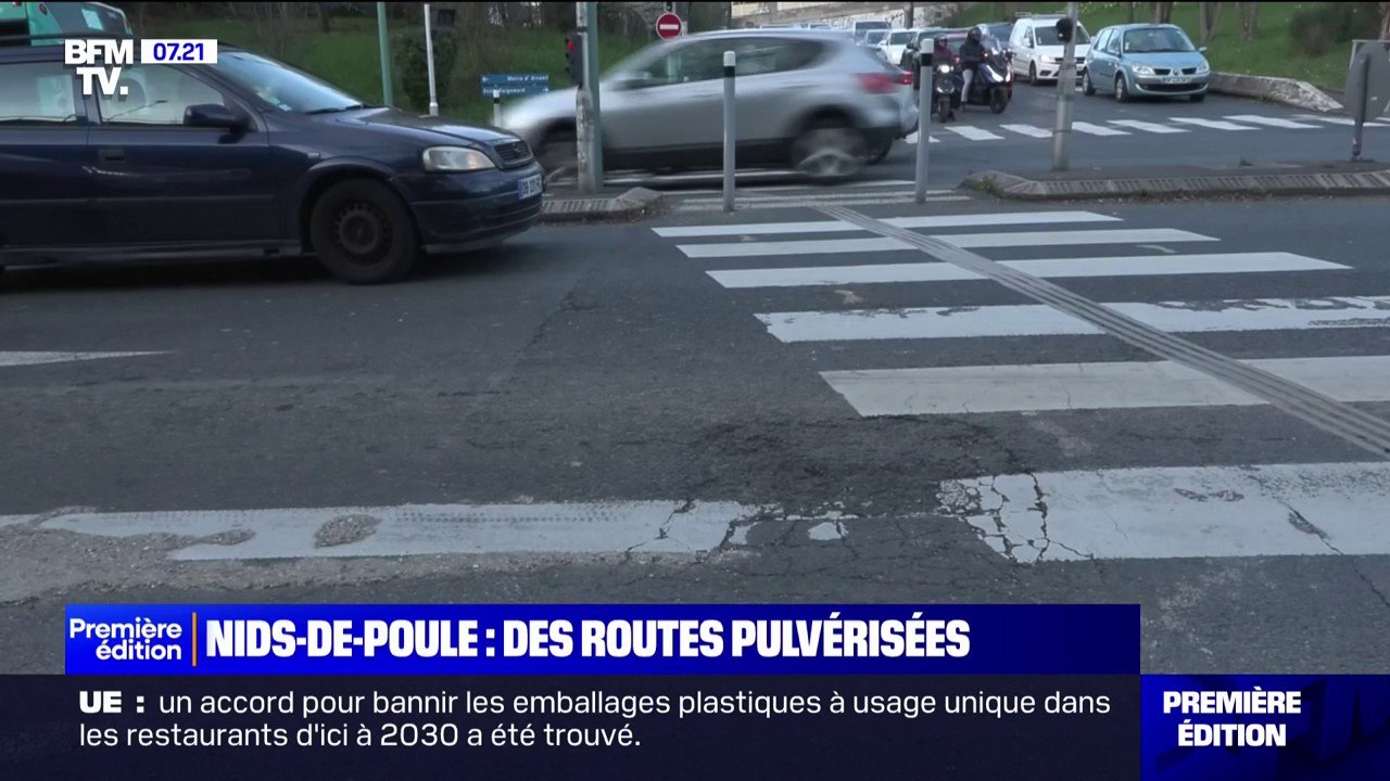 Les nids-de-poule, un fléau pour les automobilistes et les motards